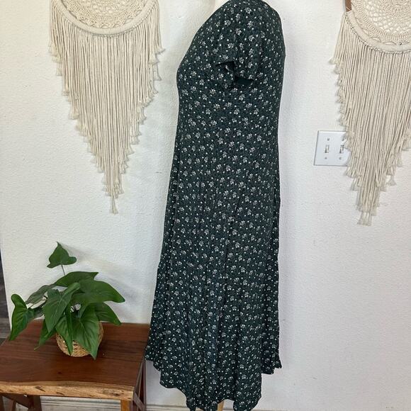 All that Jazz Green Floral Midi Dress medium - Picture 3 of 6